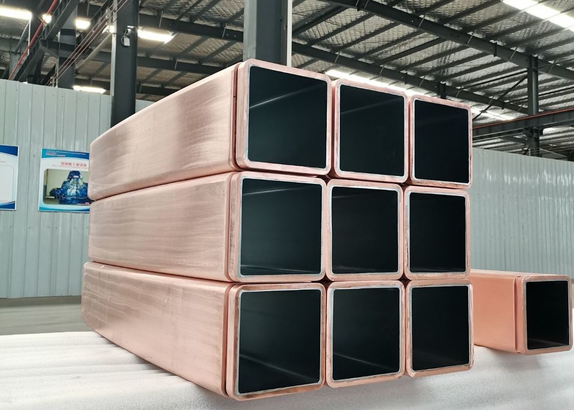 170mm Copper Square Tube CCM Copper Mold Tube Continuous Casting